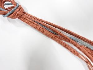 未使用品　正絹　手組帯締め